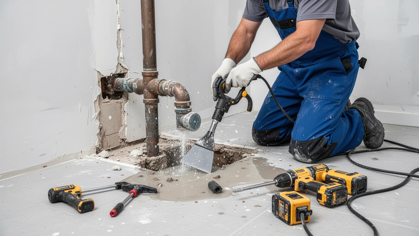 Burst Pipe Cleanup